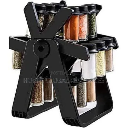 360° Rotating ’18in1′ Spice Rack