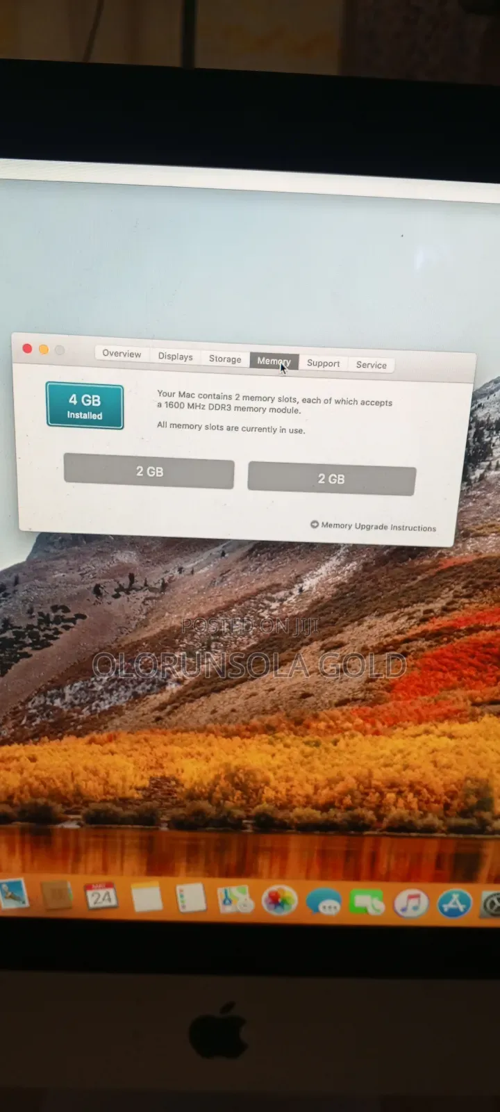 iMac Desktop Computer Corei3 21.5inches