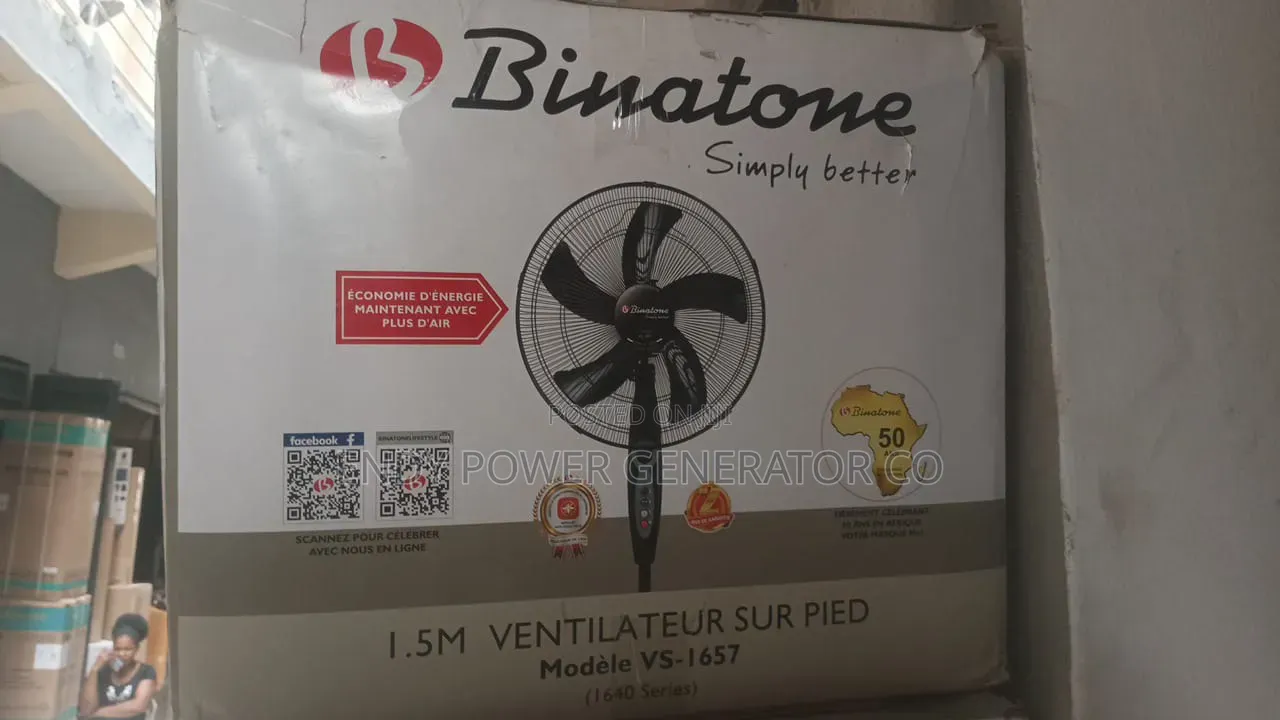 Original Binatone Standing Fan