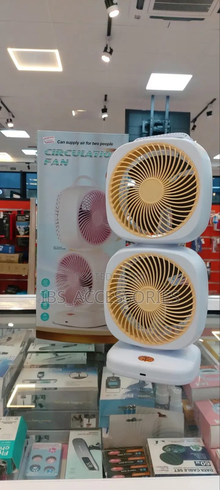 Rechargeable Table Fan