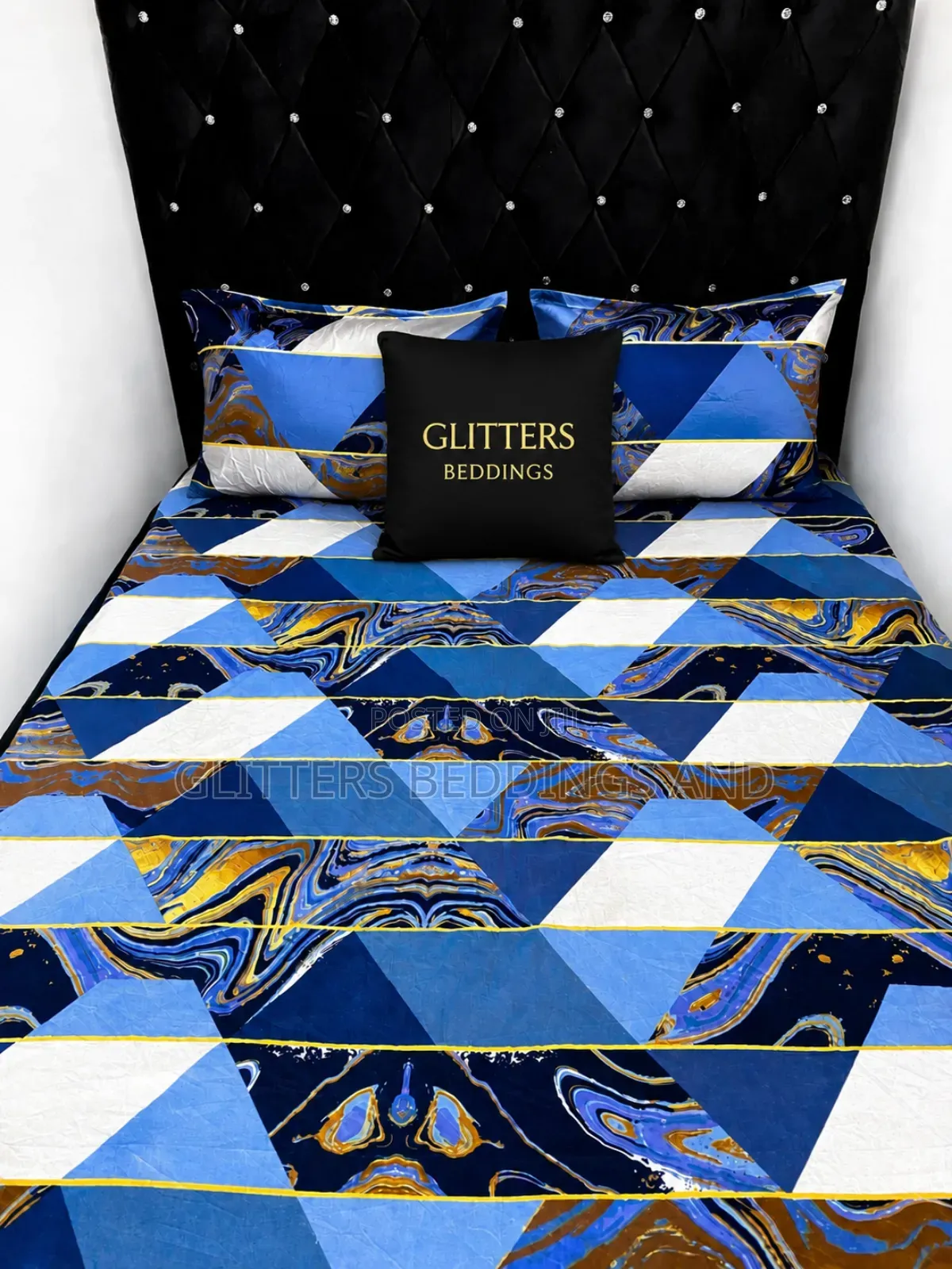 Pure Cotton Blue Bedding
