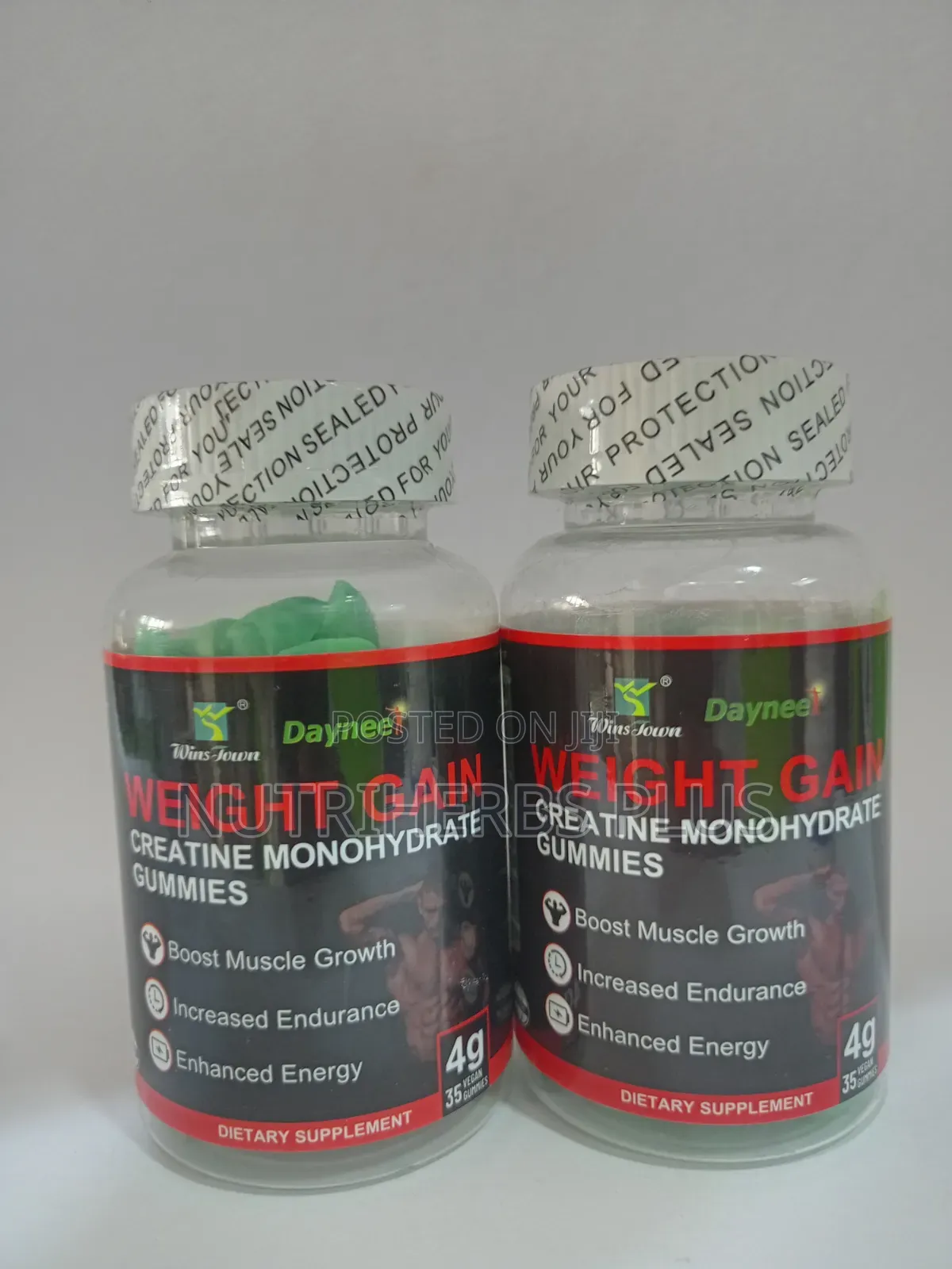 Winstown Weight Gain Creatine Monohydrate Gummies:For Build Strength