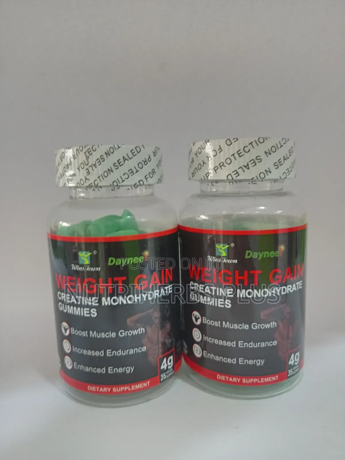 Winstown Weight Gain Creatine Monohydrate Gummies:For Build Strength
