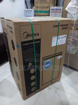 Midea Deep Freezer 140l Grey Finish