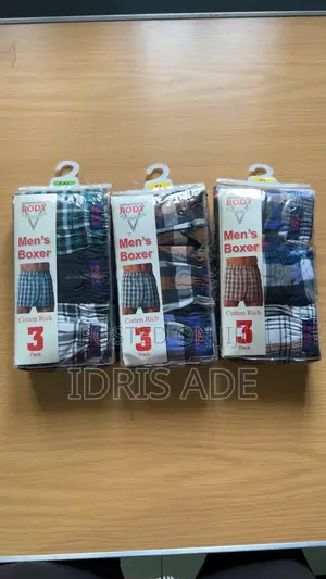 Men’S Top Quality Woven Boxers 3-1