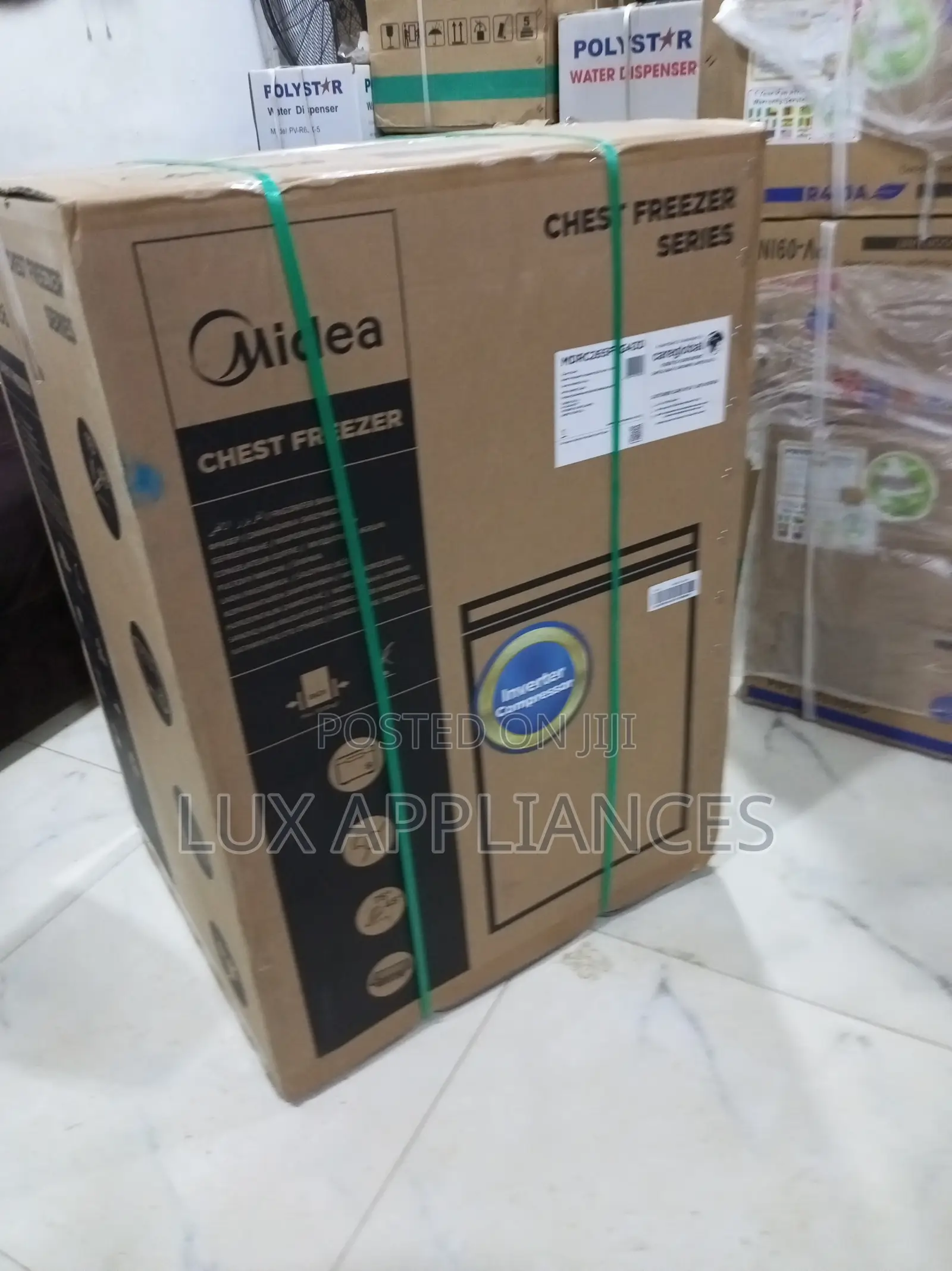 Midea Fast Freezing Chest Freezer 143l
