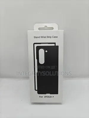 Phone Case for Samsung Galaxy Z Fold 7 With Stand, Wrist Strip Case