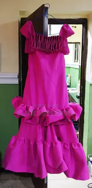 Pink Ruffle Dress