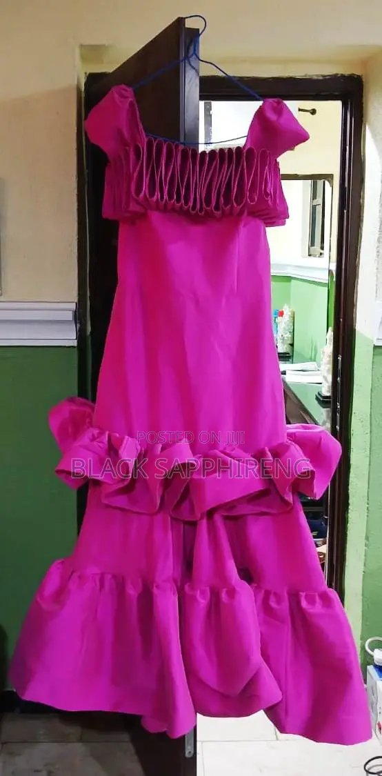 Pink Ruffle Dress