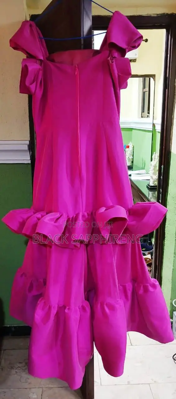 Pink Ruffle Dress