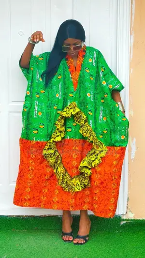 Big Gown With Design - Style 721