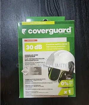 Coverguard Max300 Listen Only Ear Shells For Helmets, 30 Db, Black