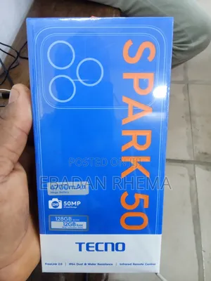 New Tecno Spark 50 128 GB Gray
