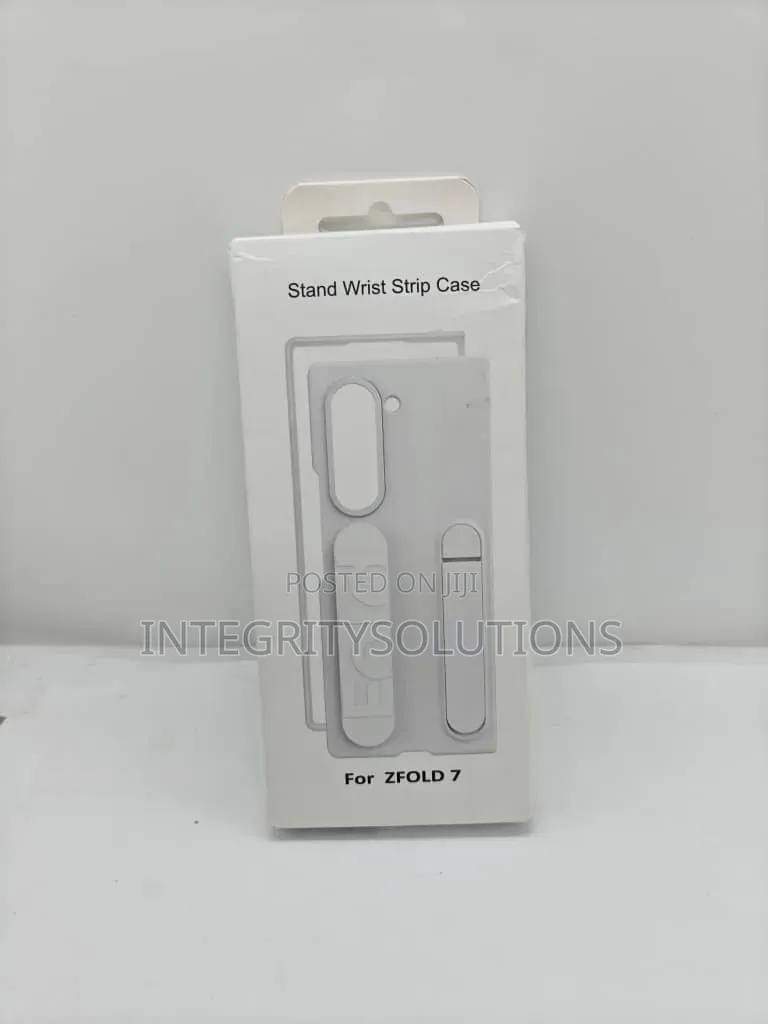 Phone Case for Samsung Galaxy Z Fold 7 With Stand, Wrist Strip Case