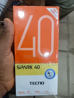 New Tecno Spark 40 128 GB Blue