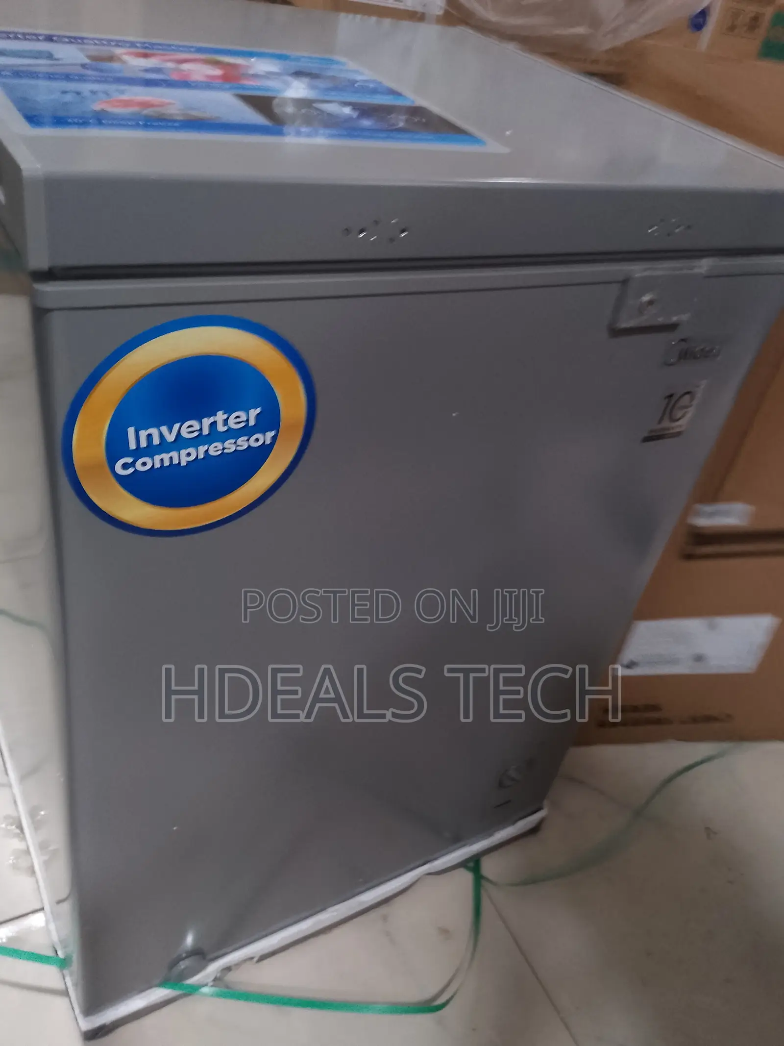 Midea 143l Chest Freezer With Strong Cooling Compressor