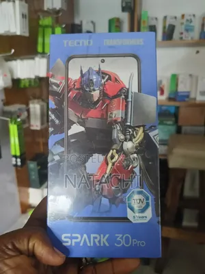 New Tecno Spark 30 Pro 256 GB Silver