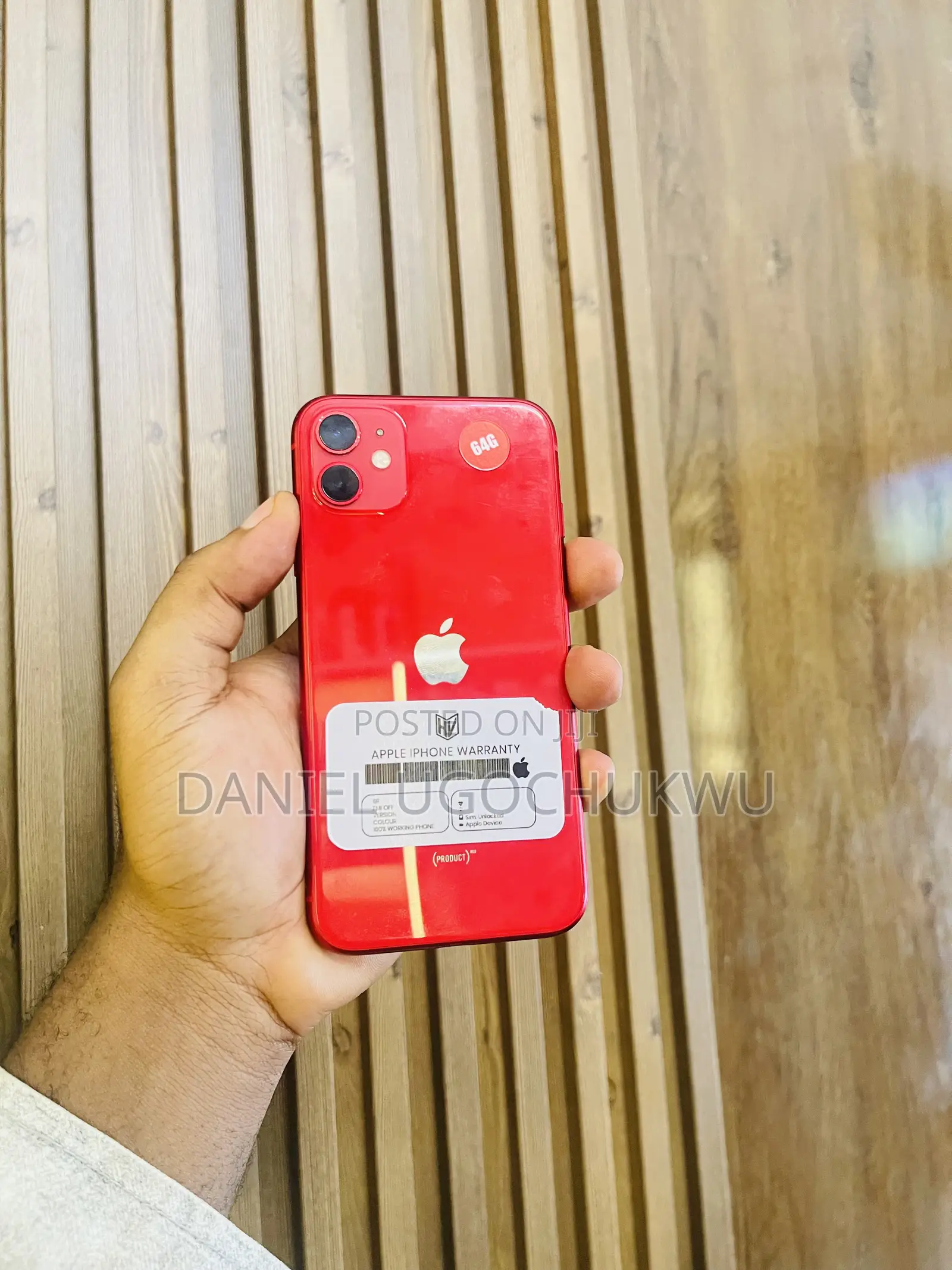 Apple iPhone 11 64 GB Red