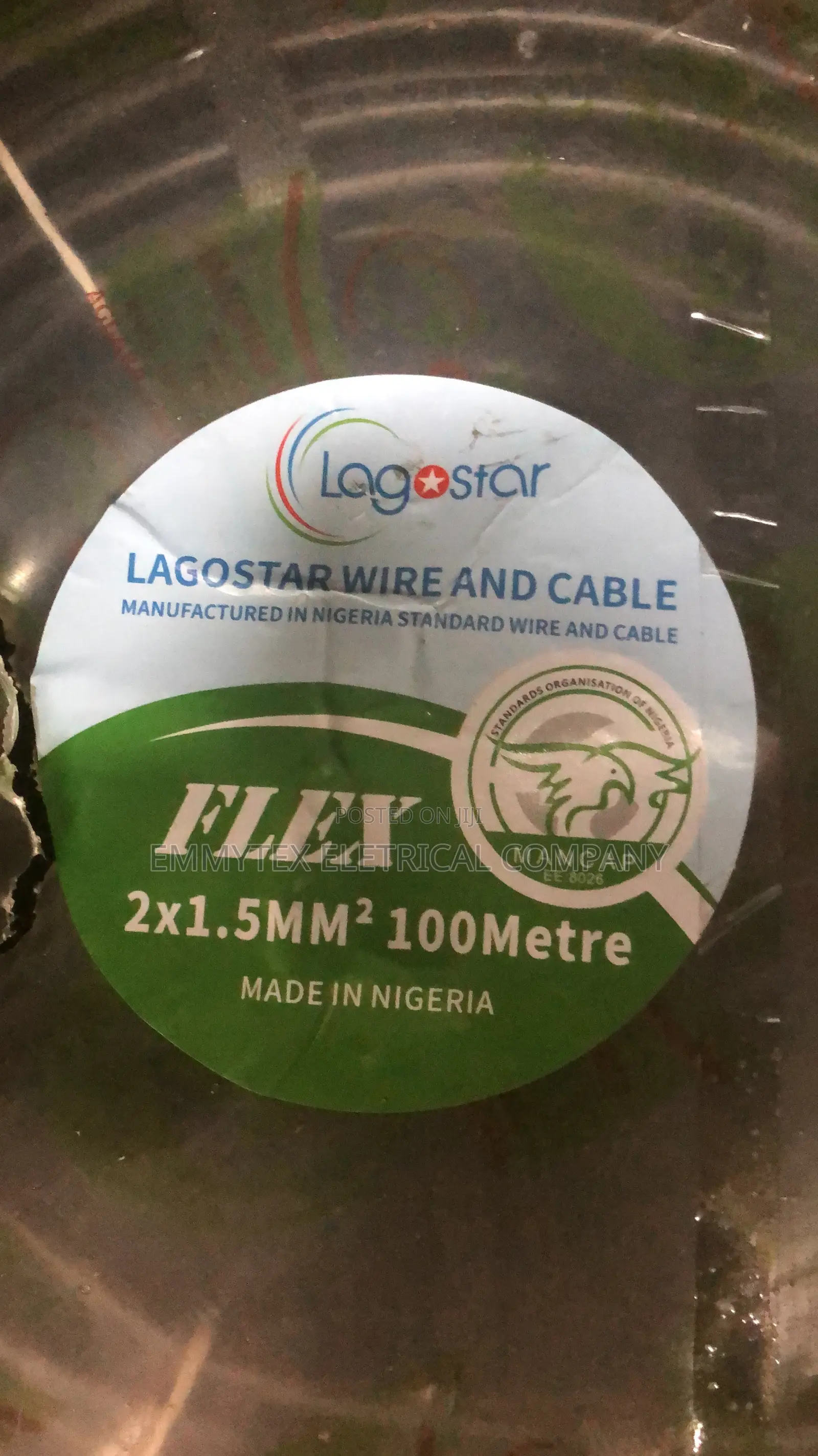 1.5mmx2core Flex Lagos Star Cable