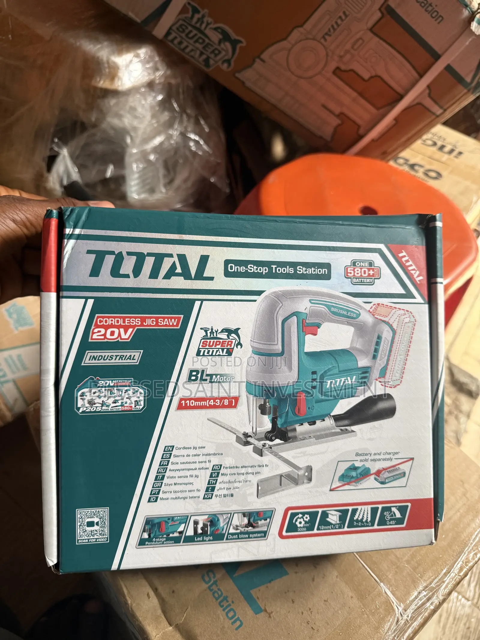 Total Cordless Jigsaw 20volts