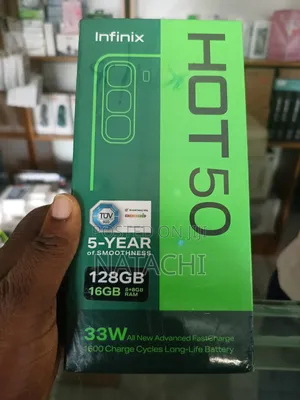 New Infinix Hot 50 128 GB Black