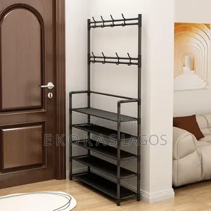 Modern Design Metal Imported Shoe Rack for Space Management
