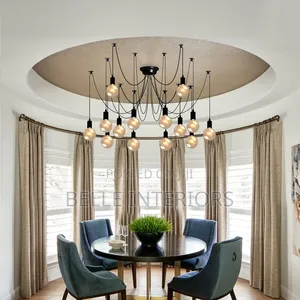 Office Retro Industrial Wind Chandelier