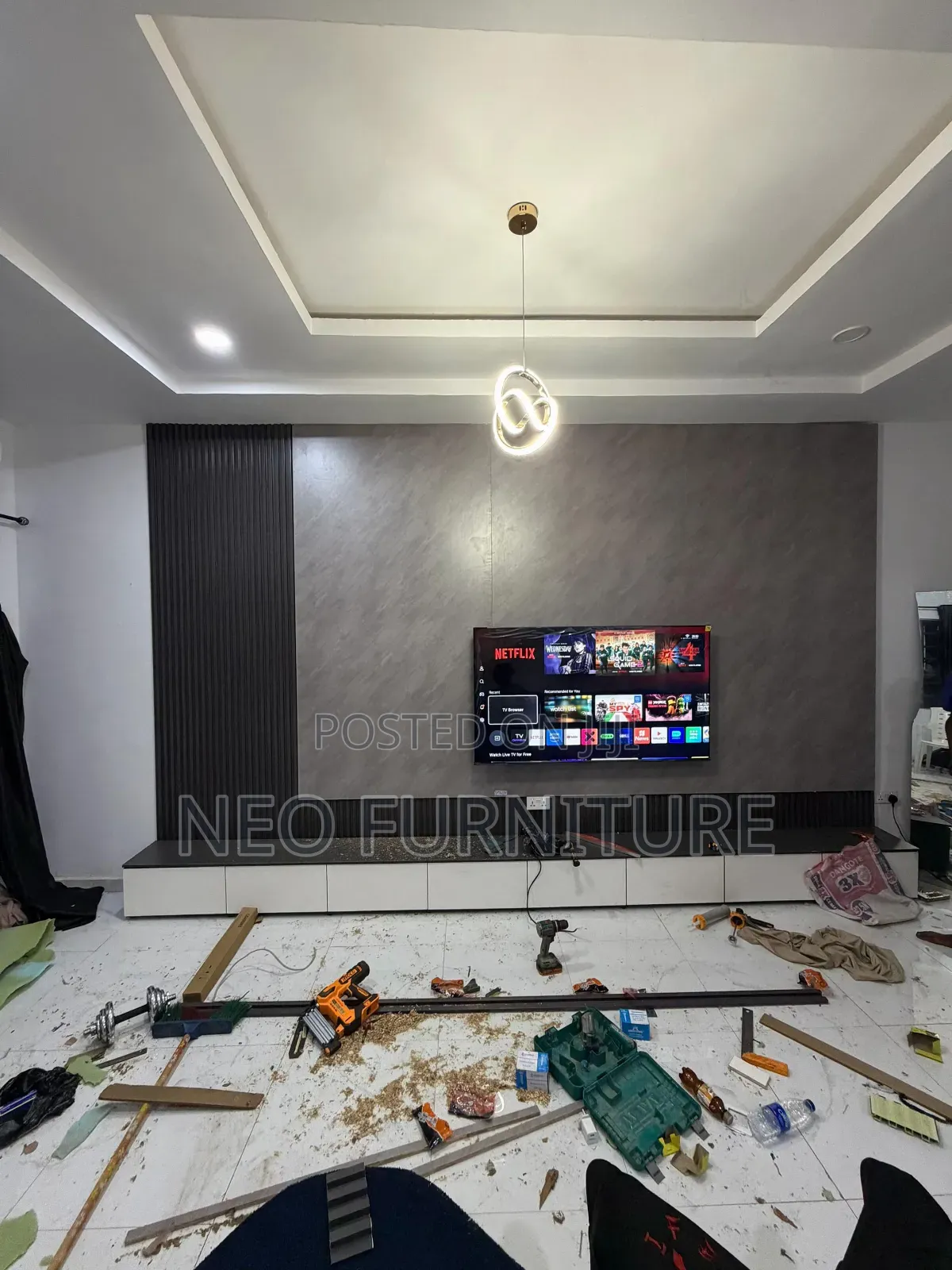 Tv Console Wall Panels