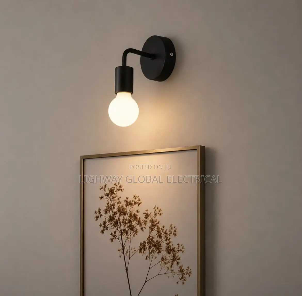 Simple Wall Mirror Light