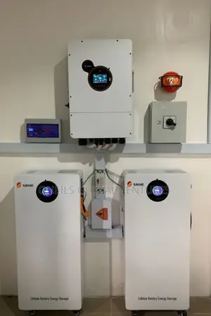 Complete Set Up 15kwa Lithium Battery and 15kva Solar Inverter