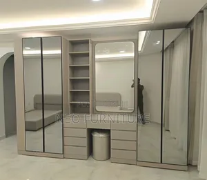 Wardrobe With Dressing Mirror