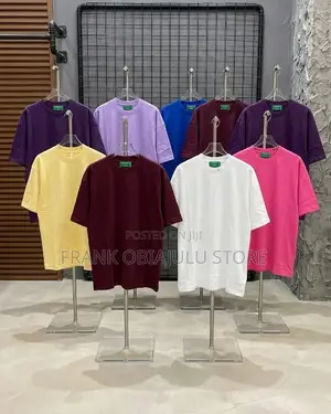 Unisex Plain Tees