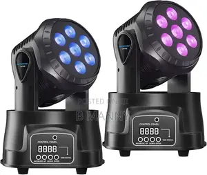 10 Watts by 7 Bulbs Moving Head Stage Light