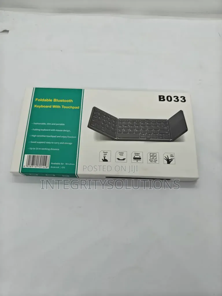 Bo33 Foldable Bluetooth Keyboard With Touchpad