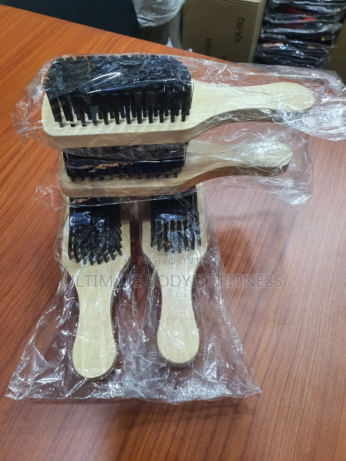 Brand New 2in1 Double Side Soft and Hard Bristle Wave Brush