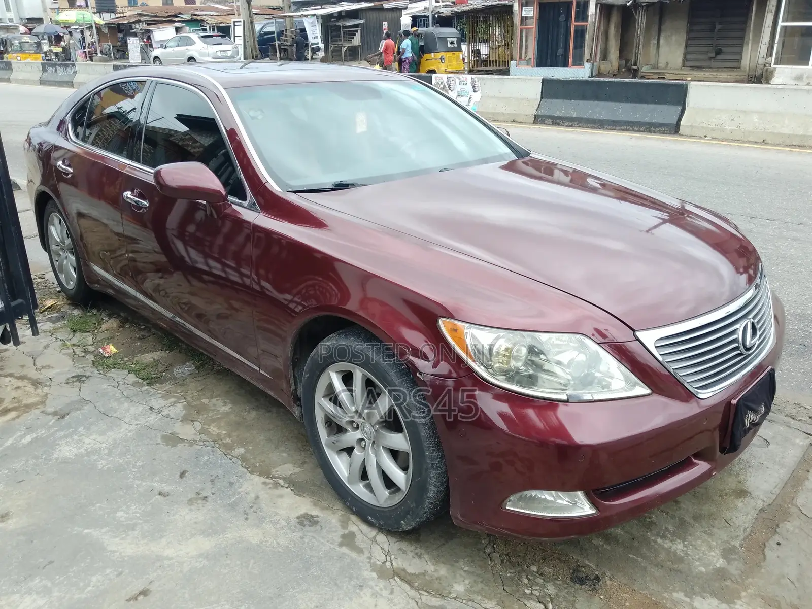Lexus LX 2007 Burgandy