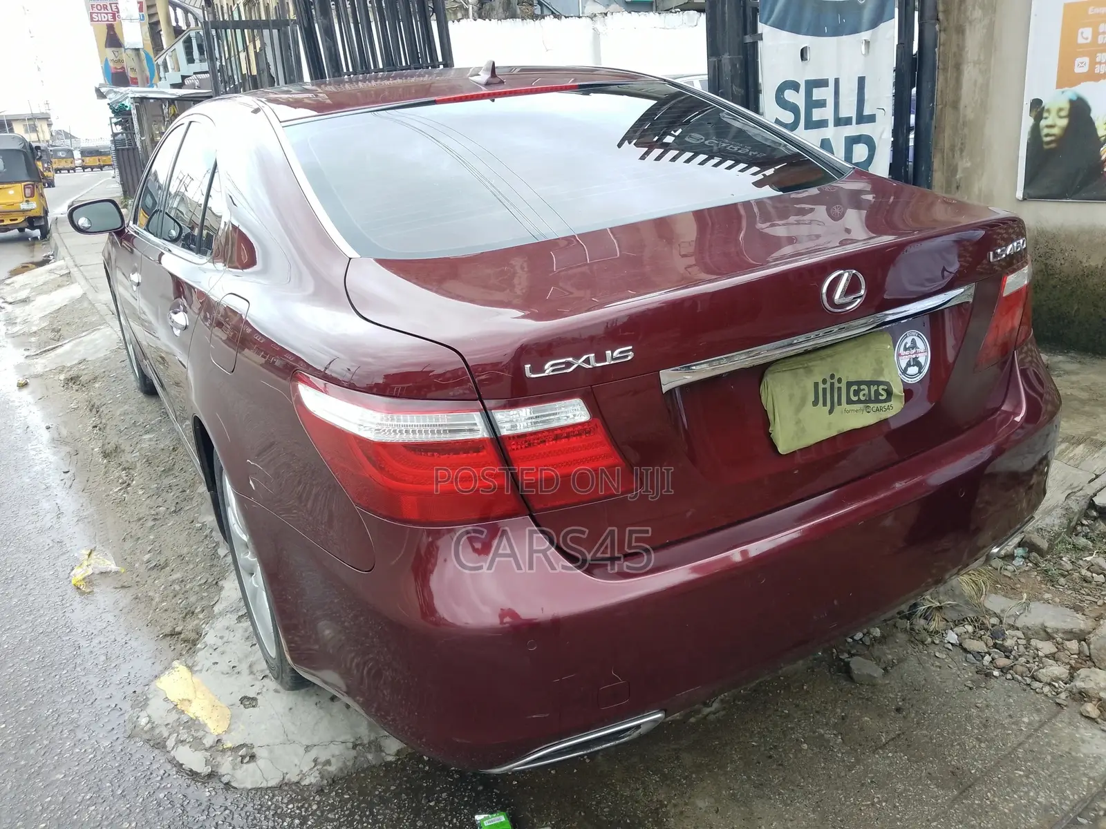 Lexus LX 2007 Burgandy
