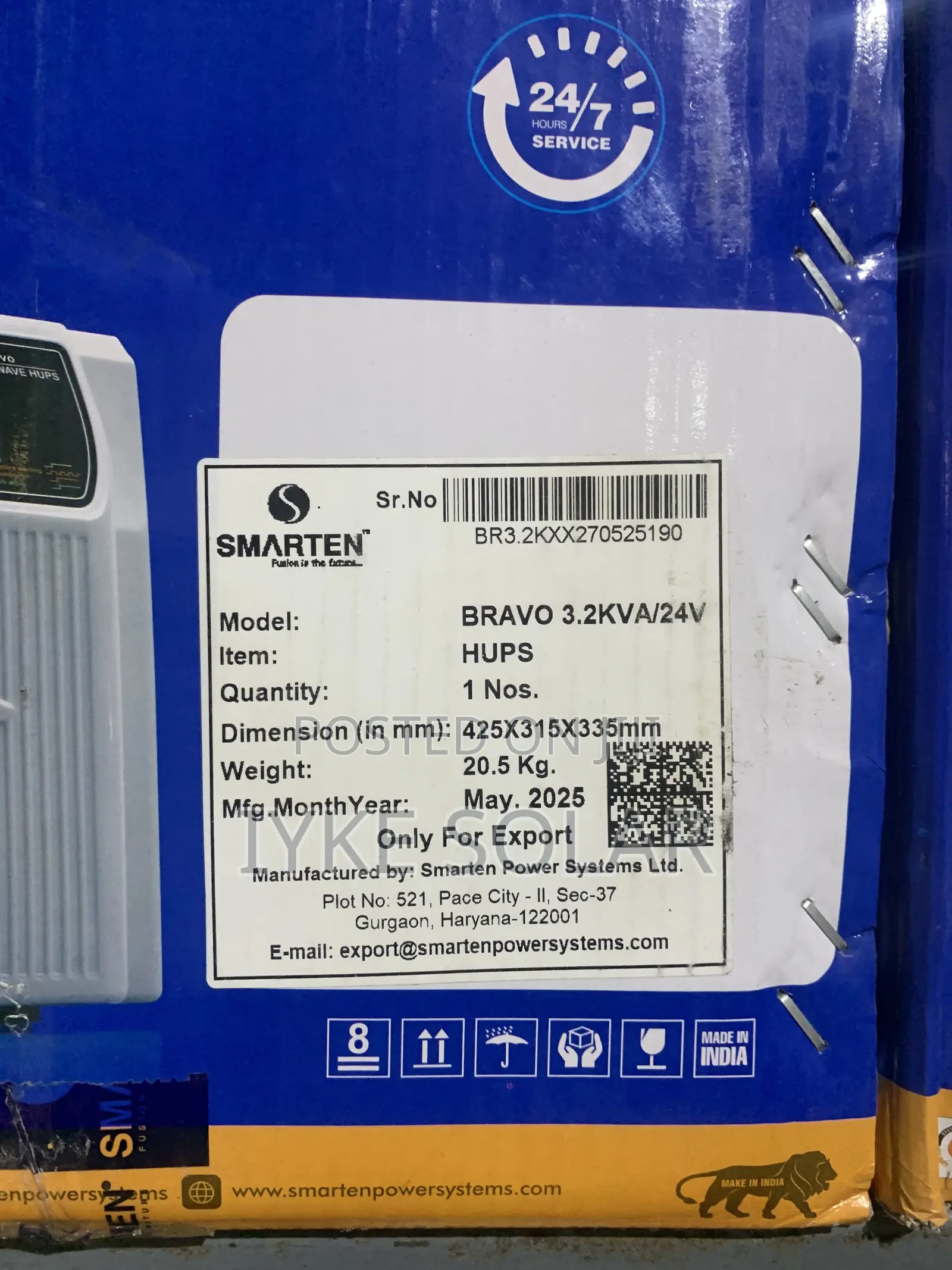 3.2kva 24v Smarten Inverter