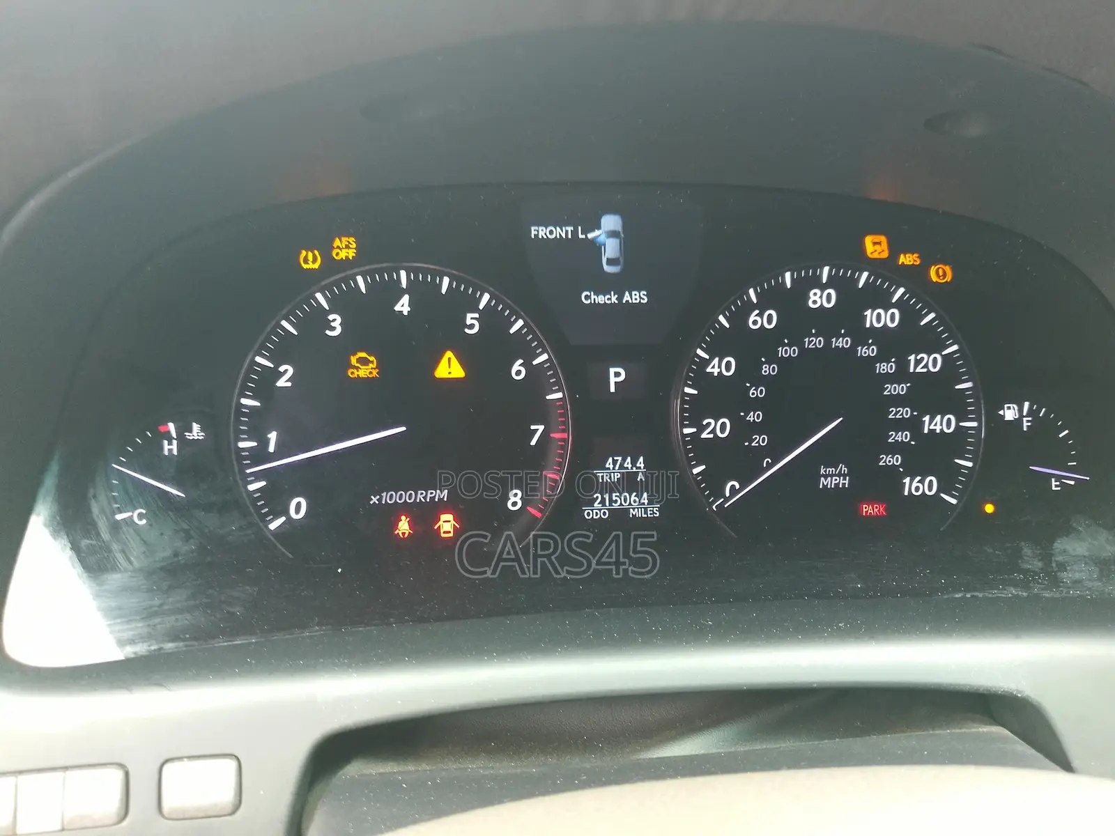 Lexus LX 2007 Burgandy