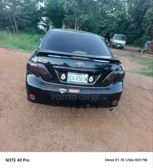 Toyota Corolla 2008 Black