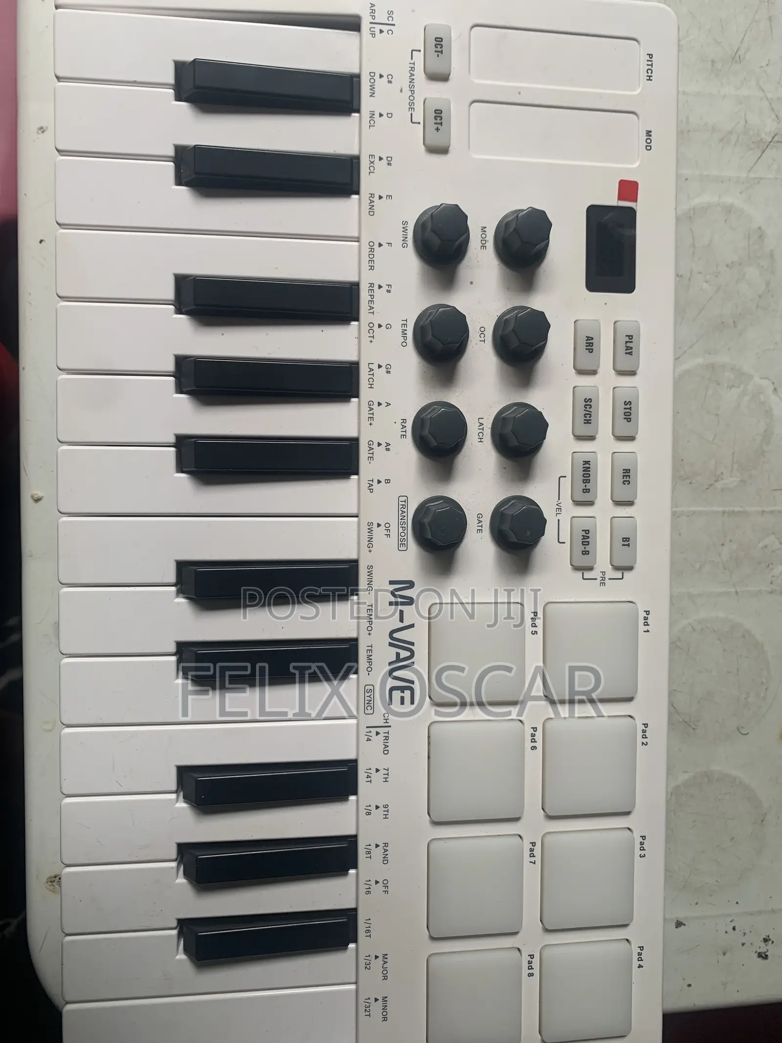 M-Vave 25-Keys Midi Controller