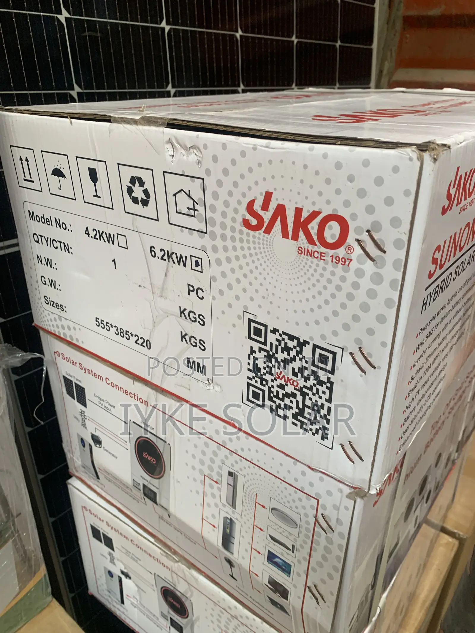 6kva 48v Sako Hybrid Inverter