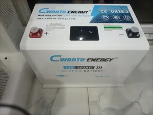 2.56kwh 12v 200ah Lithium Ion Cworth Energy Solar Battery