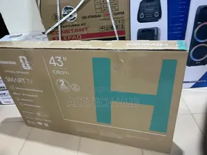 Hisense 43” Led Smart Tv – Quality Sound Picture