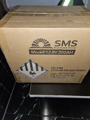2.5kwh 200ah 12v Lithium Battery - SMS