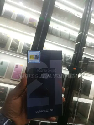 New Samsung Galaxy S21 5G 128 GB Black