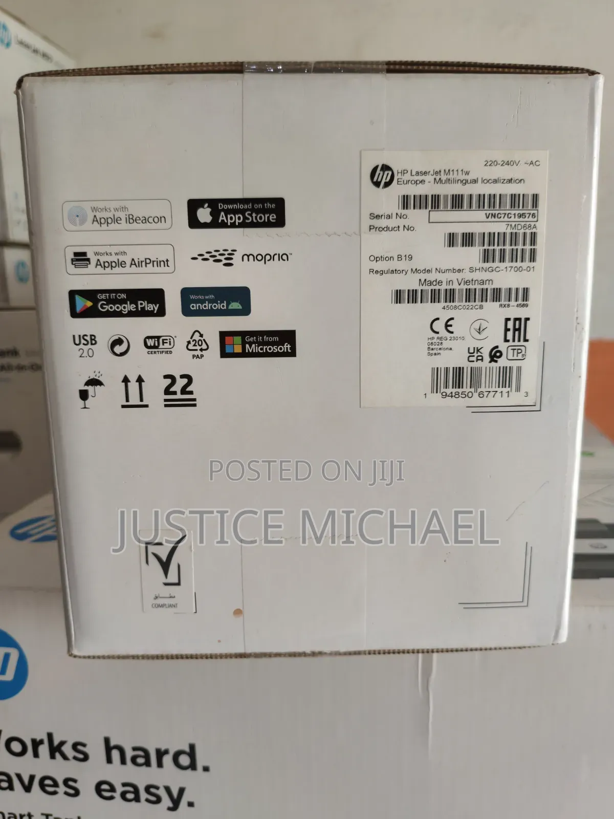 Hp Laserjet 111w Printer