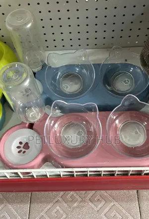 3 in 1 Cat and Small Breed Feeder and Drinker