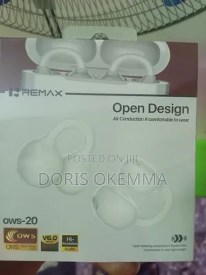 Remax Ows-20 Open-Ear Clip-on Wireless Earbuds - Bluetooth 6.0 Hifi