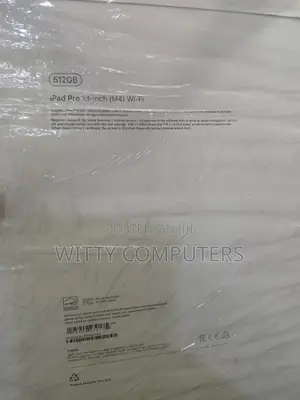 New Apple iPad Pro 13 (2024) 512 GB Black